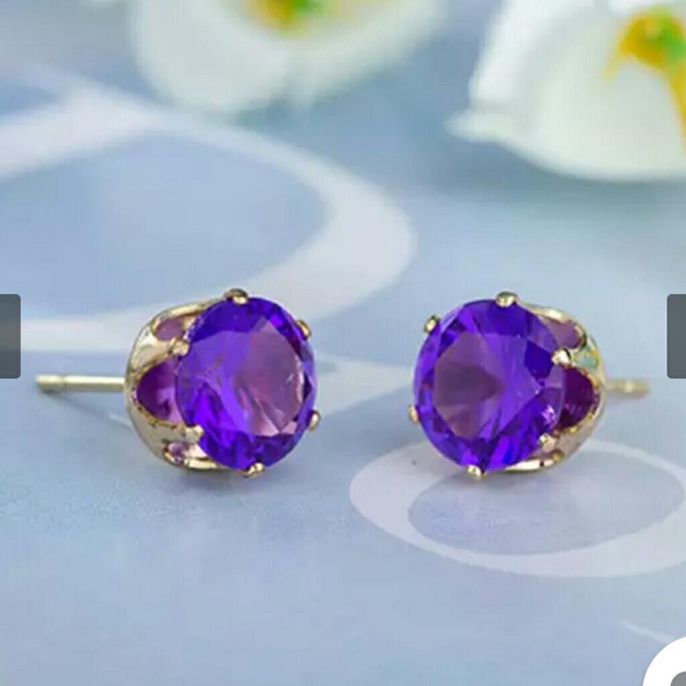 Austrian crystal earings 1 pair left